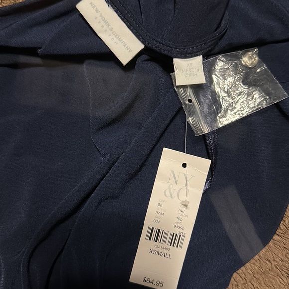 Navy business casual jumper - Picture 3 of 4